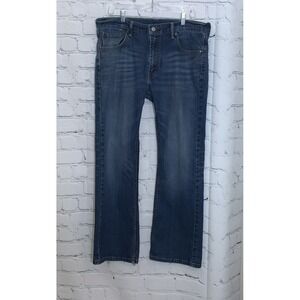 Levi's 527 Jeans Men's 36x30 Boot Cut Blue Denim